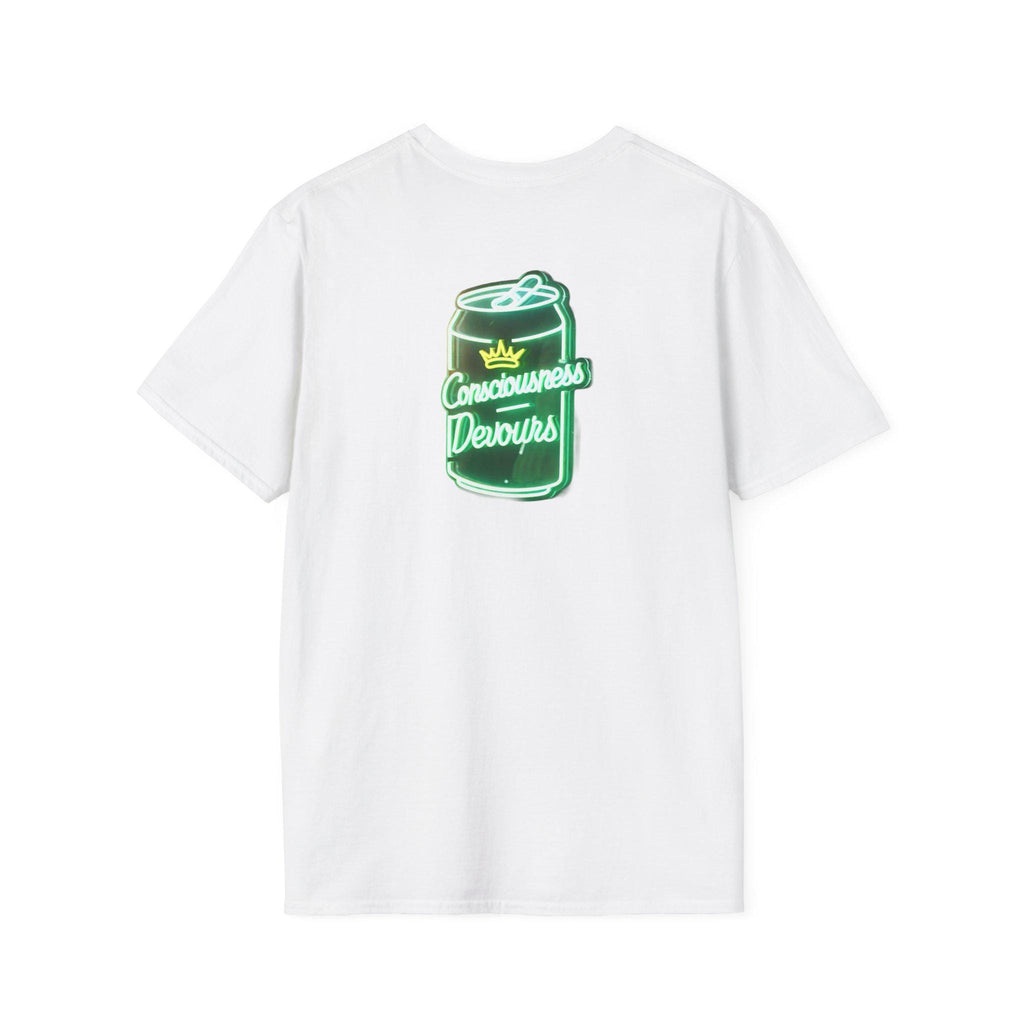 Consciousness Devours Graphic T-Shirt - Softstyle Unisex Tee