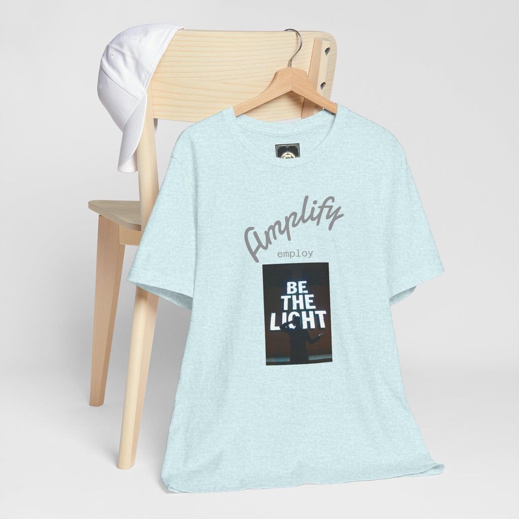 Be The Light Shirt: Unisex Inspirational Cotton Tee