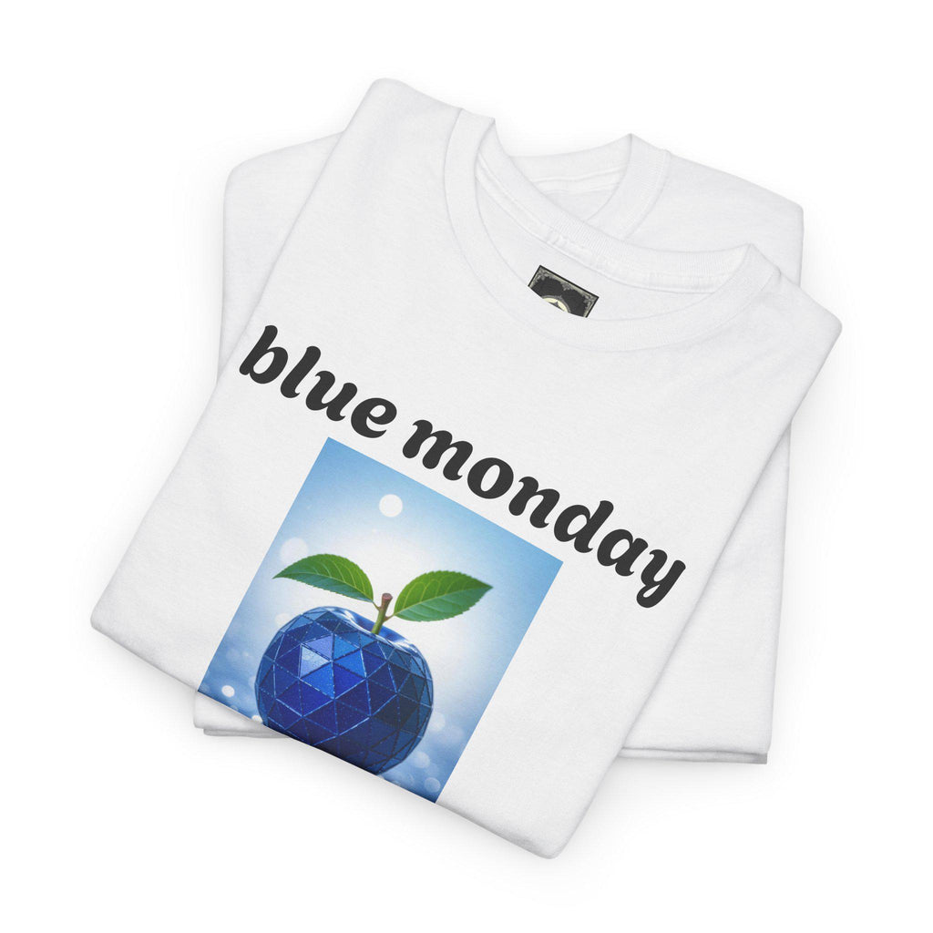 Blue Monday Graphic Tee - Unisex Heavy Cotton T-Shirt