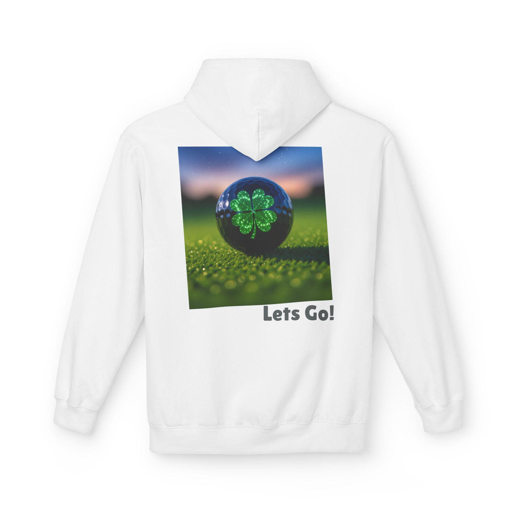 St. Patrick's Day Fleece Hoodie: Lets Go Graphic Sweatshirt