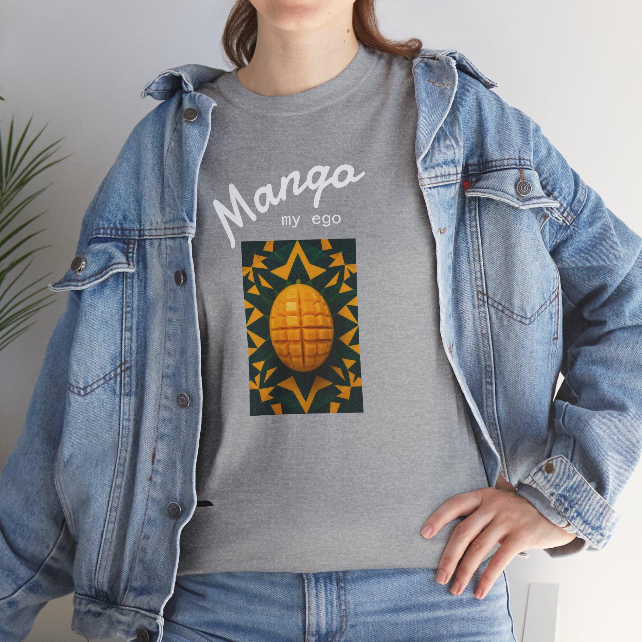 Mango Graphic Tee: Tropical Unisex Summer Shirt