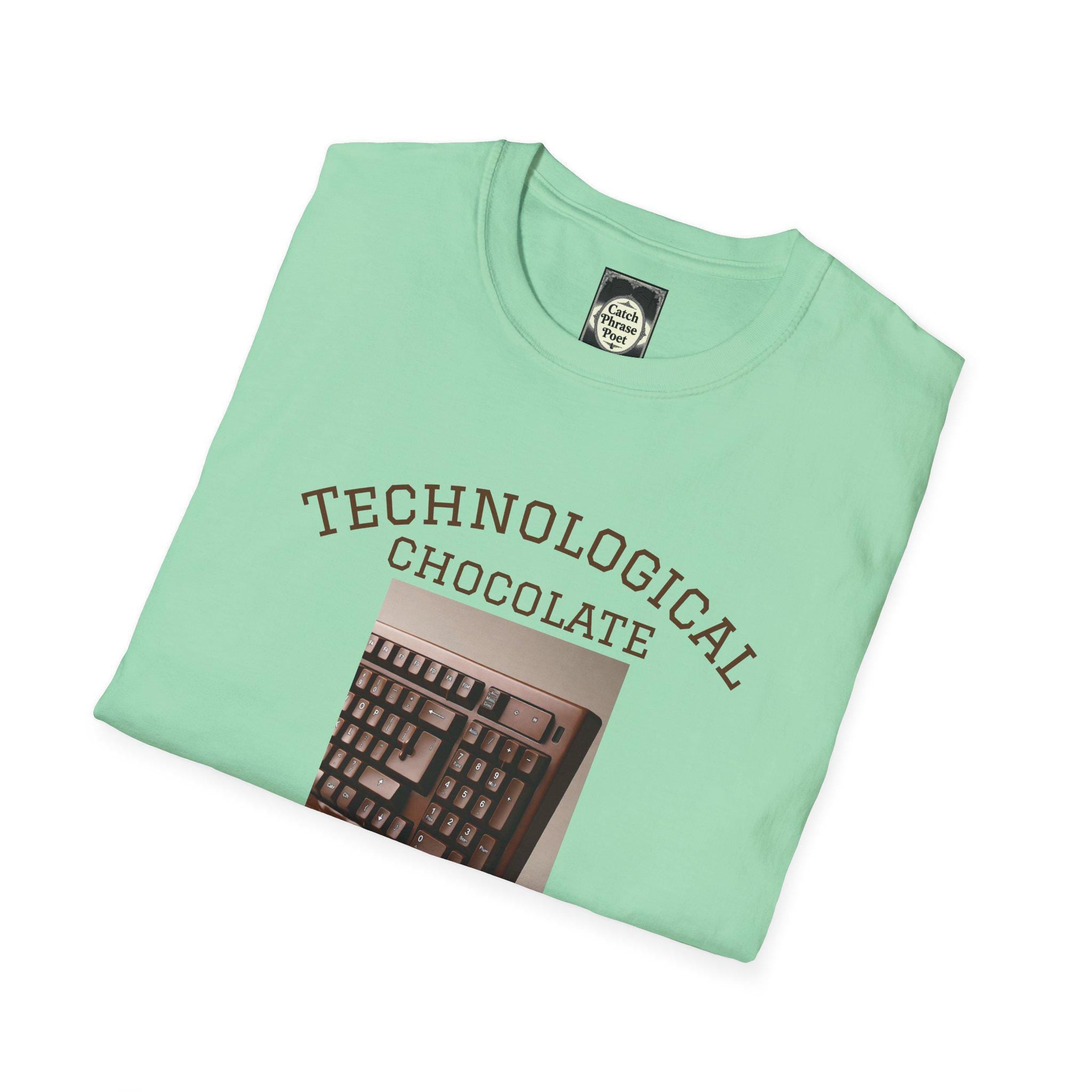 Sweet Tech T-Shirt: Chocolate Keyboard - Foodie Gift