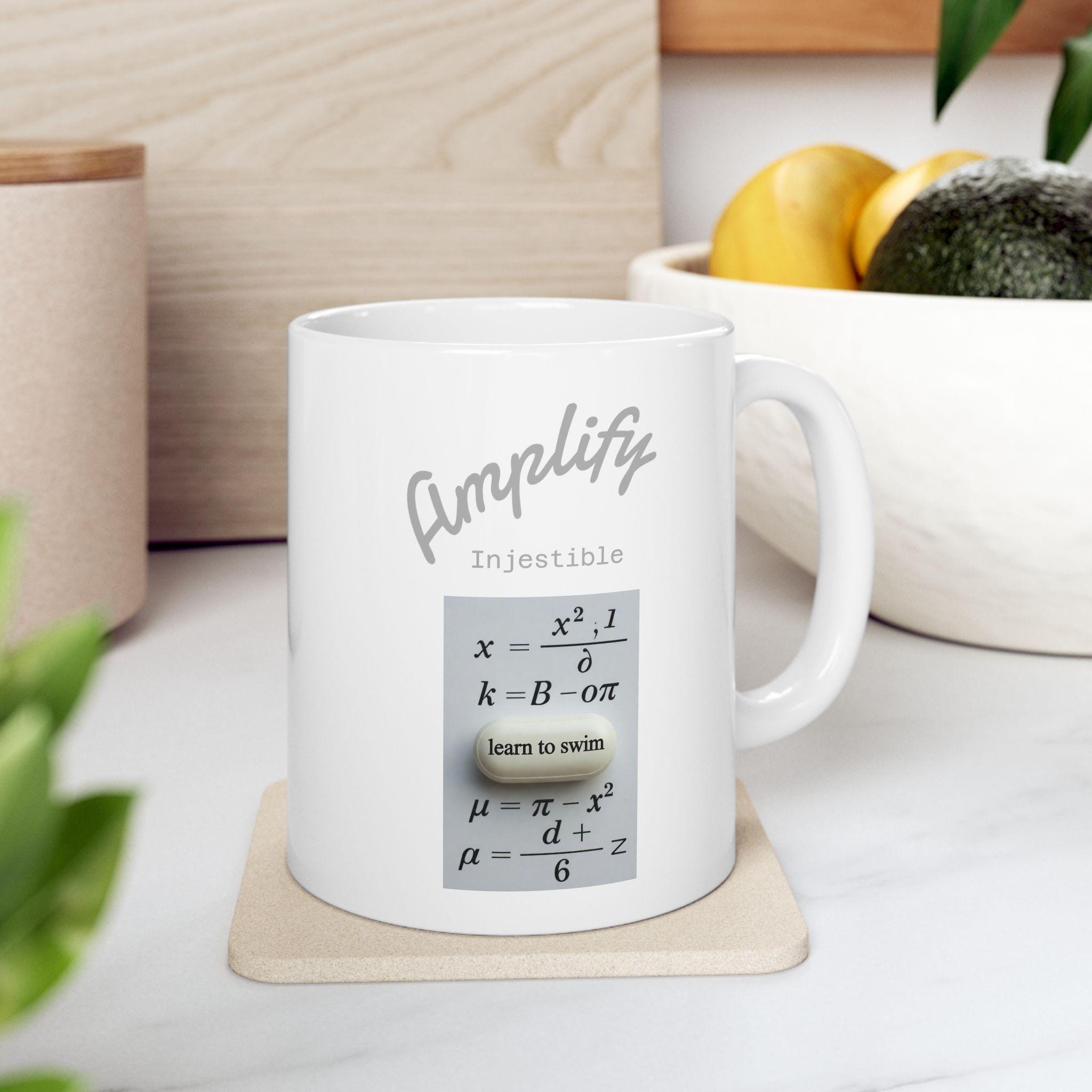 Math Equations Ceramic Mug - Teacher Gift