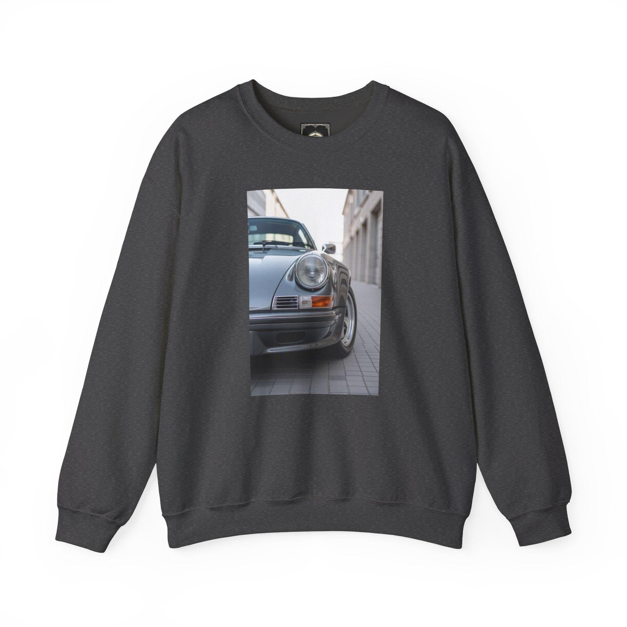 Vintage Car Crewneck Sweatshirt: Unisex Car Enthusiast Fashion