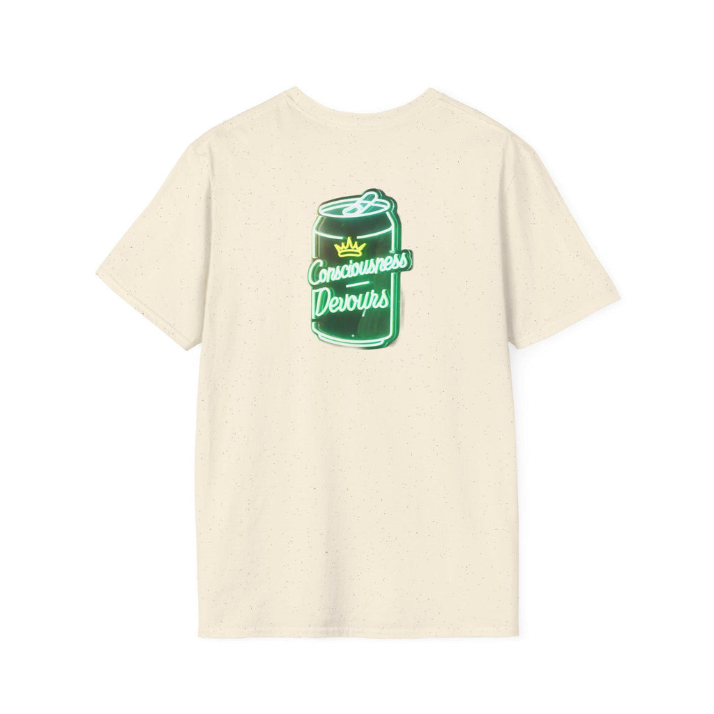 Consciousness Devours Graphic T-Shirt - Softstyle Unisex Tee