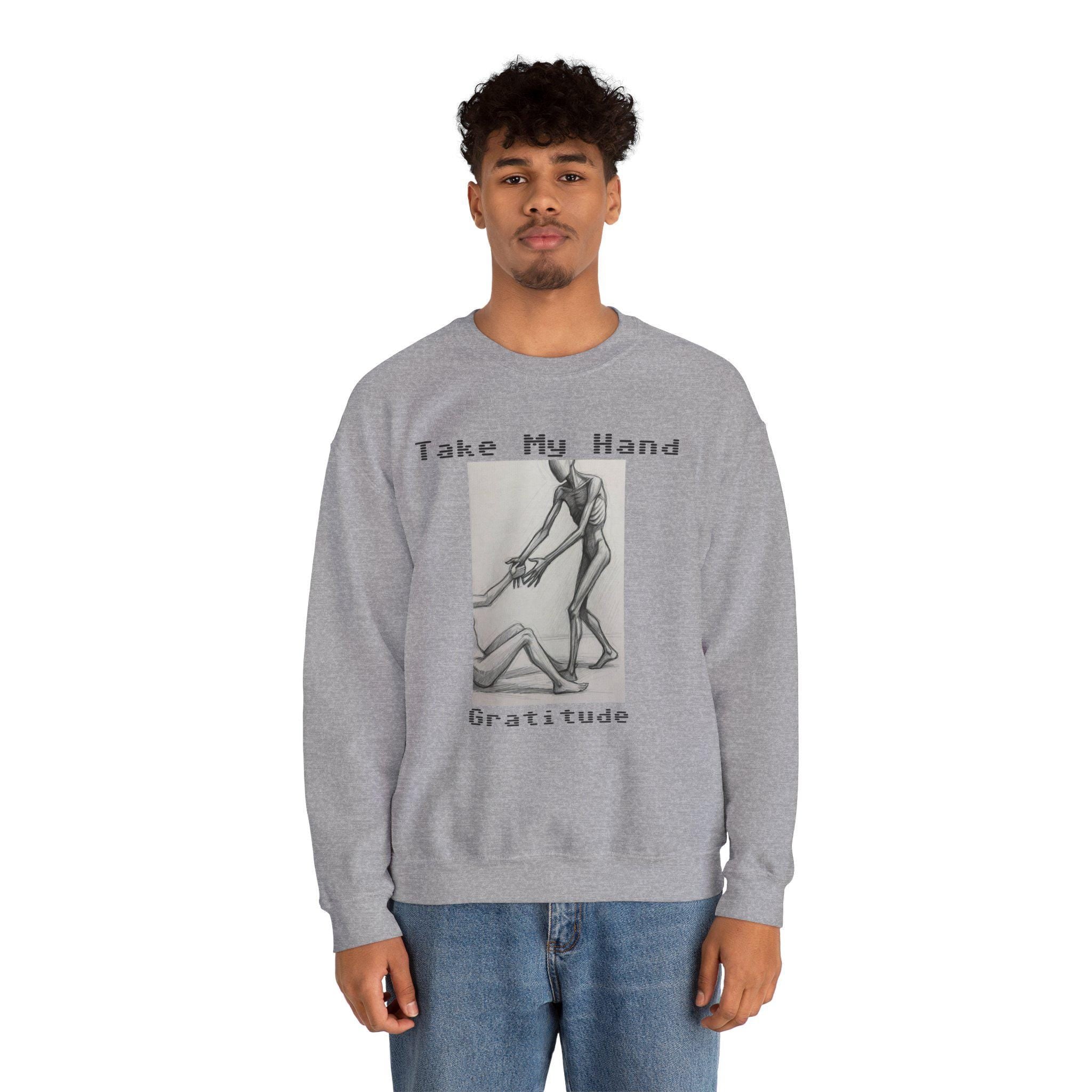 Gratitude Crewneck Sweatshirt: Cozy Unisex Fashion