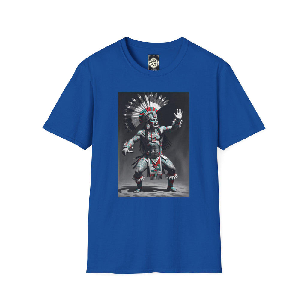Native American Aztec Warrior T-Shirt: Unisex Graphic Tee