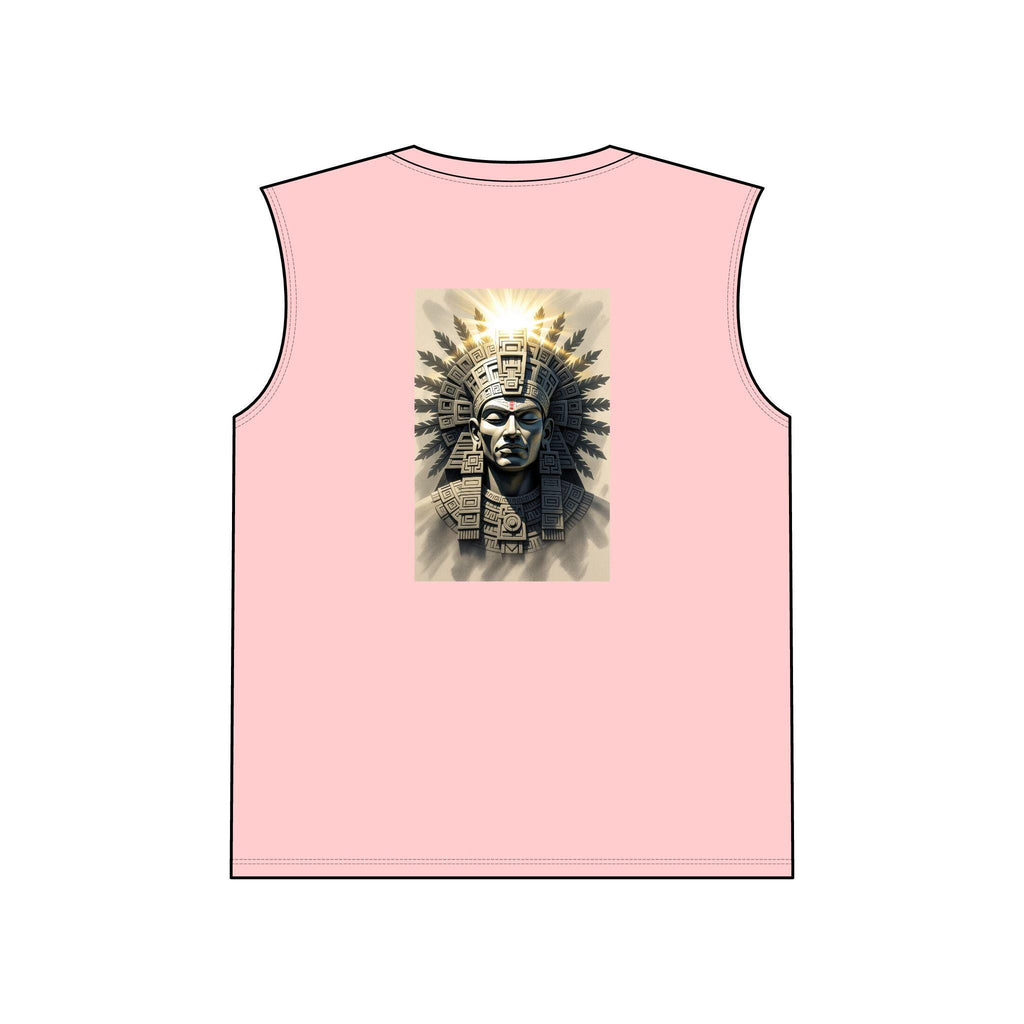 Tribal Art Muscle Tank Top: Aztec Print, Summer Festival Wear