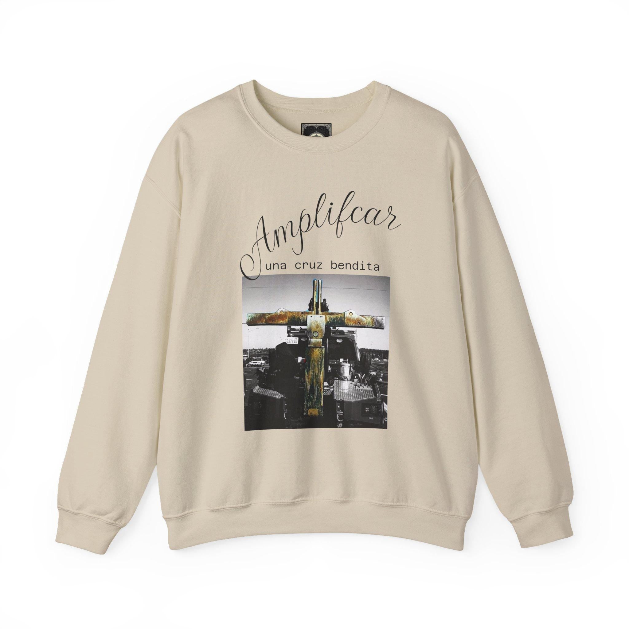 Amplify Your Faith Sweatshirt | Unisex Crewneck with Inspirational Design
