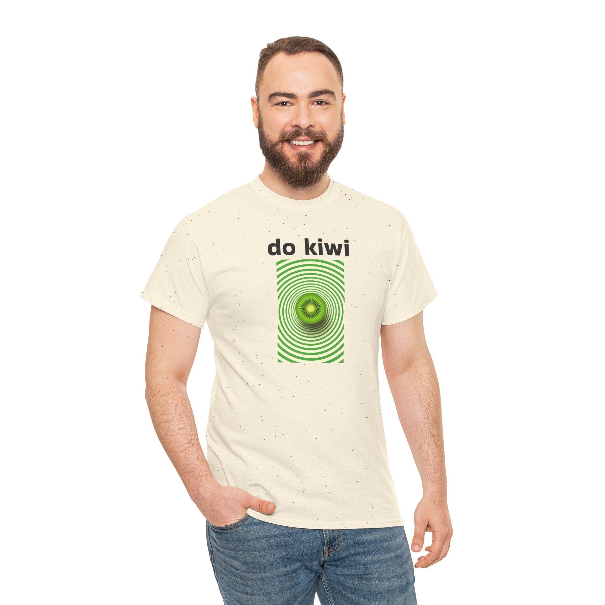 Unisex Kiwi Vibe Graphic T-Shirt - Fresh Summer Style