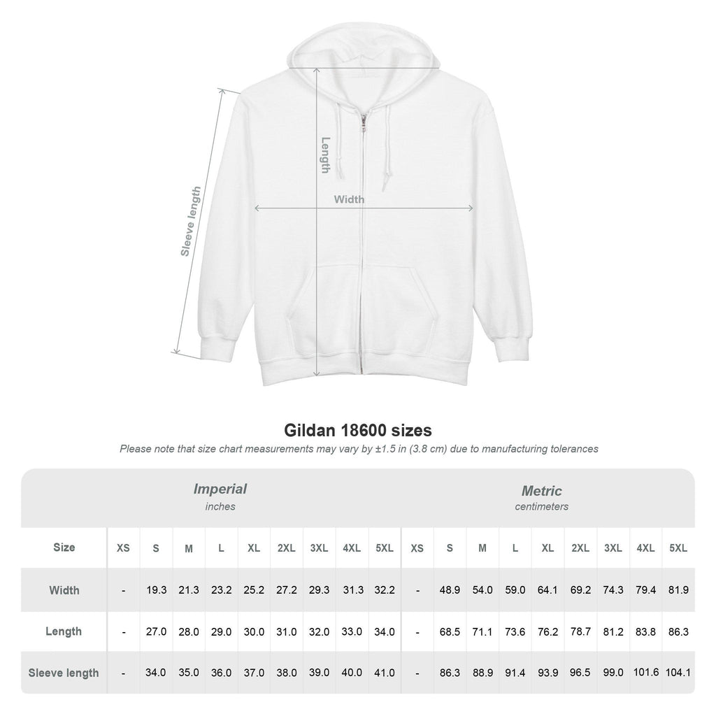 Retro Star Zip-Up Hoodie: Unisex Cotton-Poly Sweatshirt