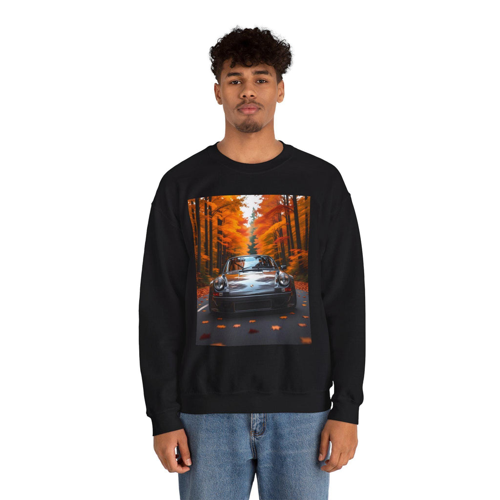 Vintage Car Autumn Sweatshirt: Cozy Unisex Crewneck