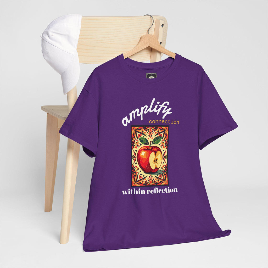 Amplify Connection Apple Tee - Unisex Heavy Cotton Shirt