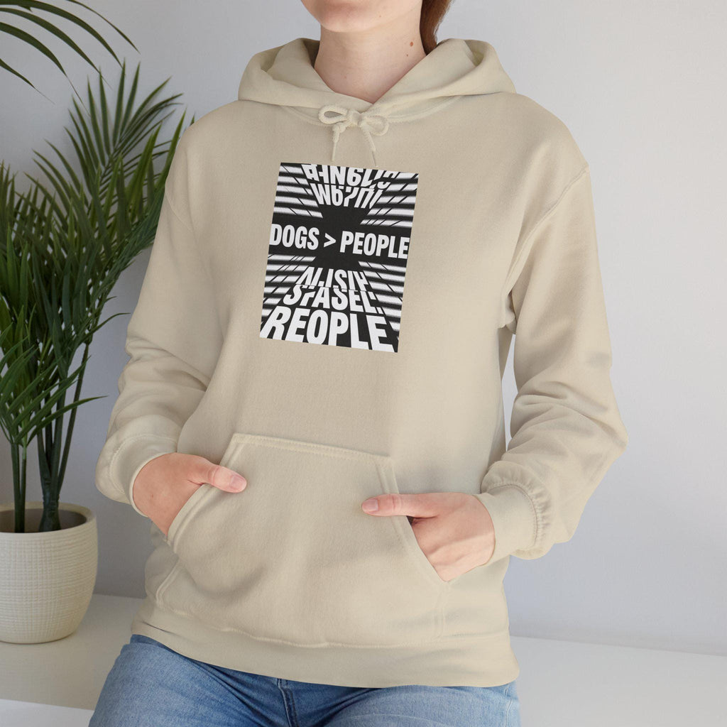 Dog Lovers Unisex Hoodie: Funny Pet Graphic Sweatshirt
