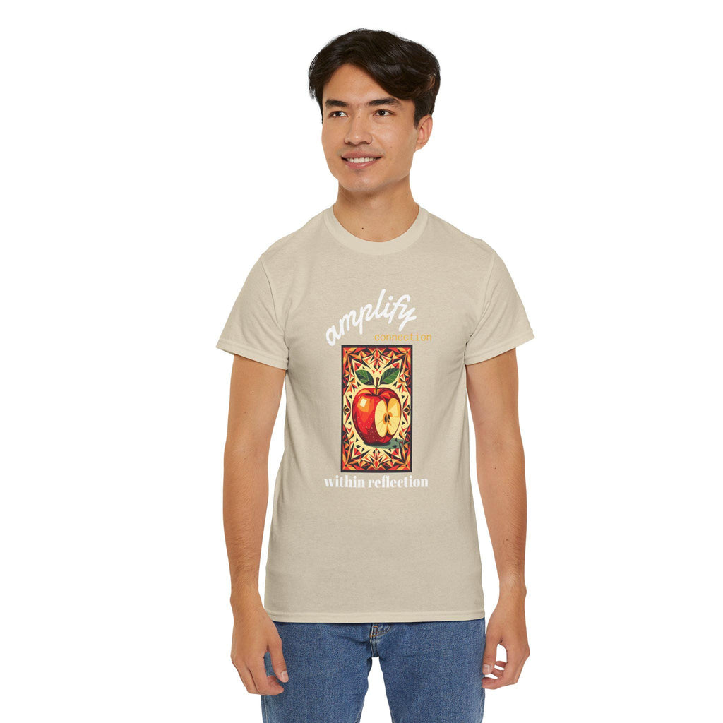 Amplify Connection Apple Tee - Unisex Heavy Cotton Shirt