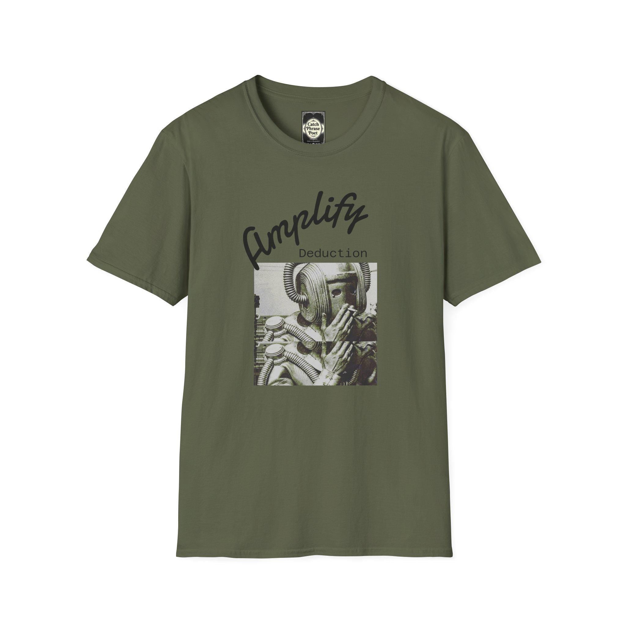 Amplify Deduction Graphic T-Shirt, Unisex Softstyle Cotton Tee