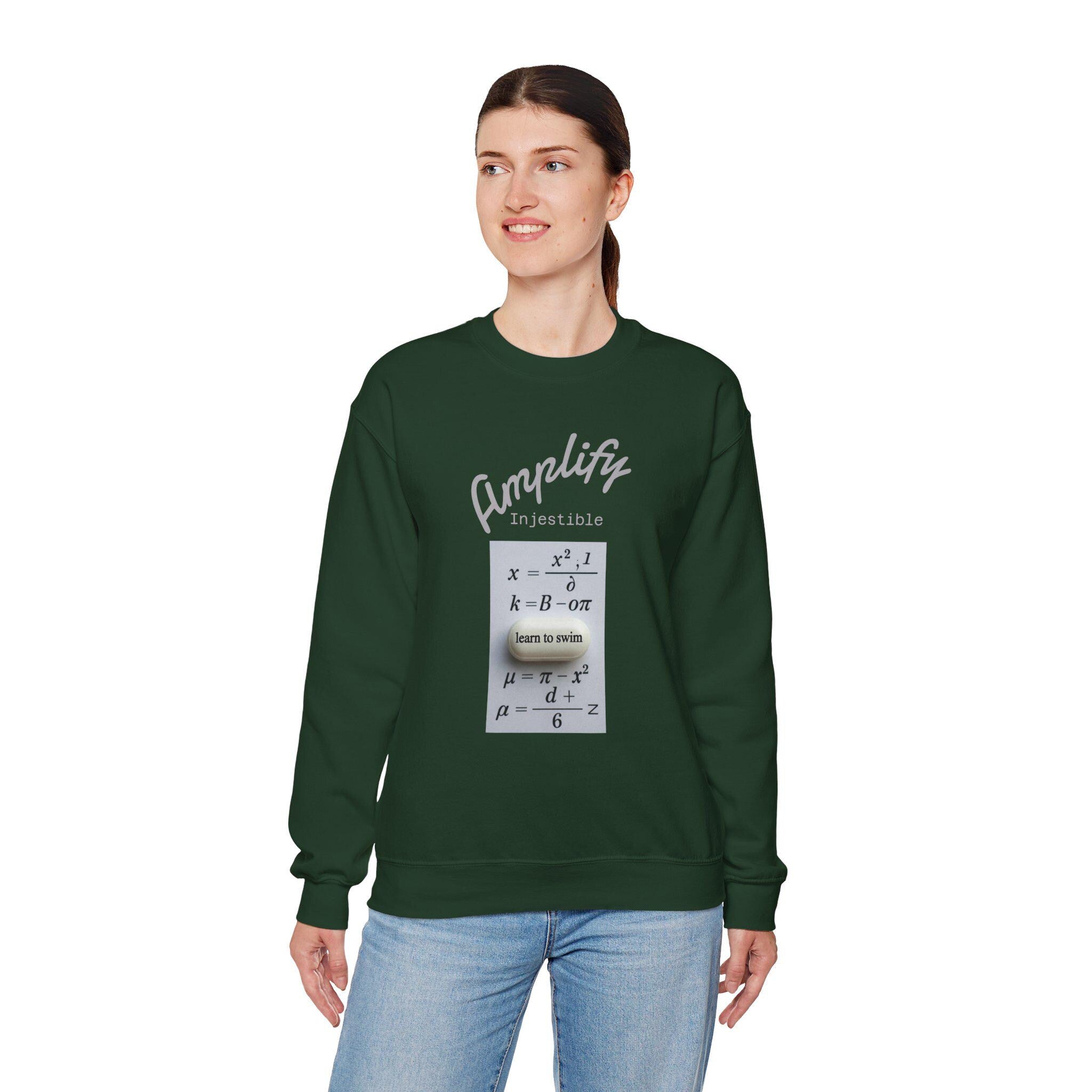 Amplify Formula Sweatshirt: Unisex Heavy Blend Crewneck