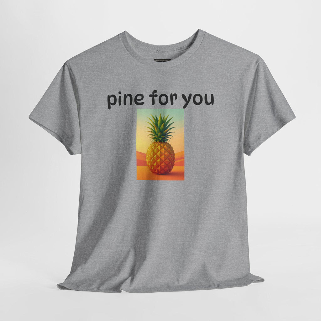 Pineapple Graphic T-Shirt: Trendy Summer Beachwear
