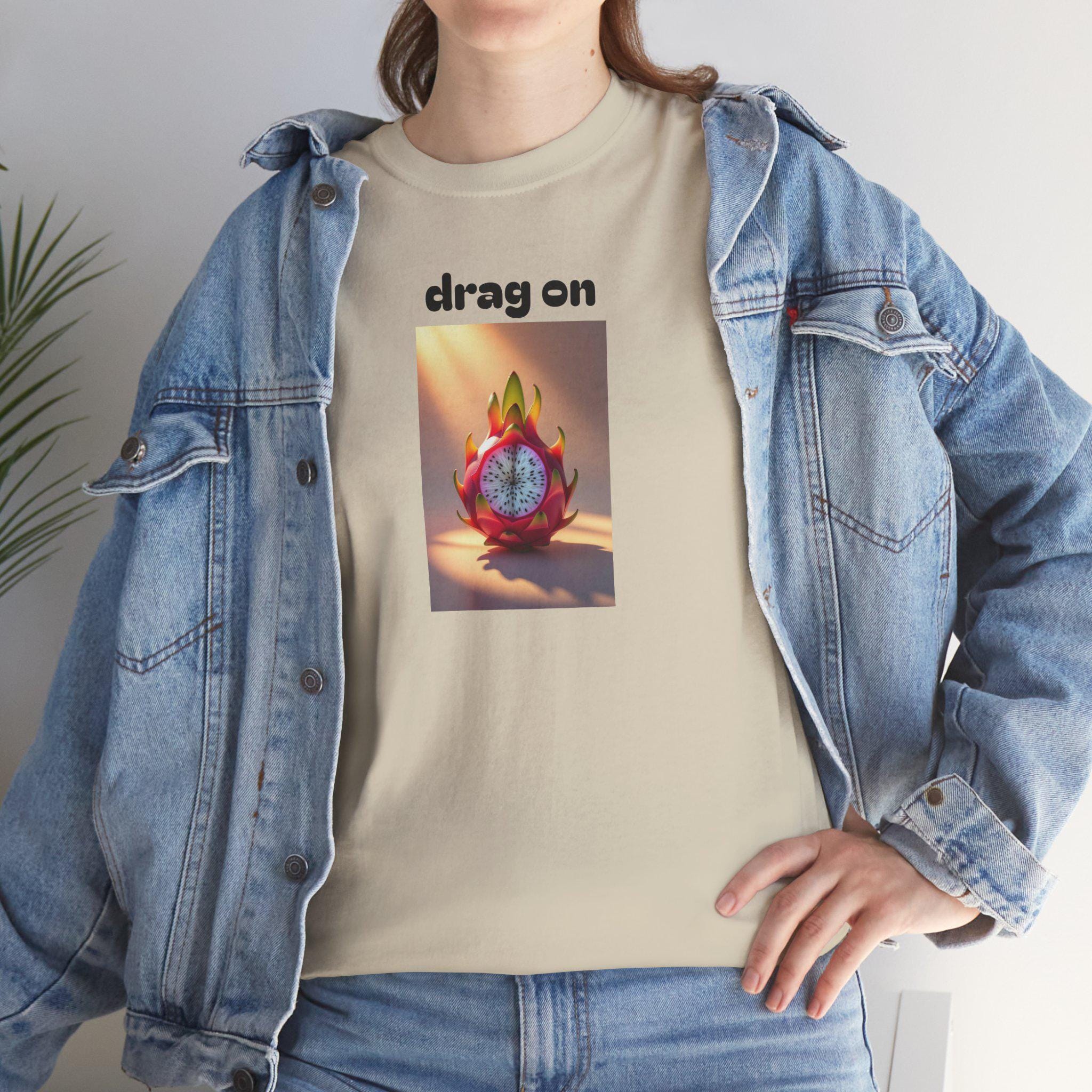 Whimsical Dragon Fruit Unisex Tee: Fun Style