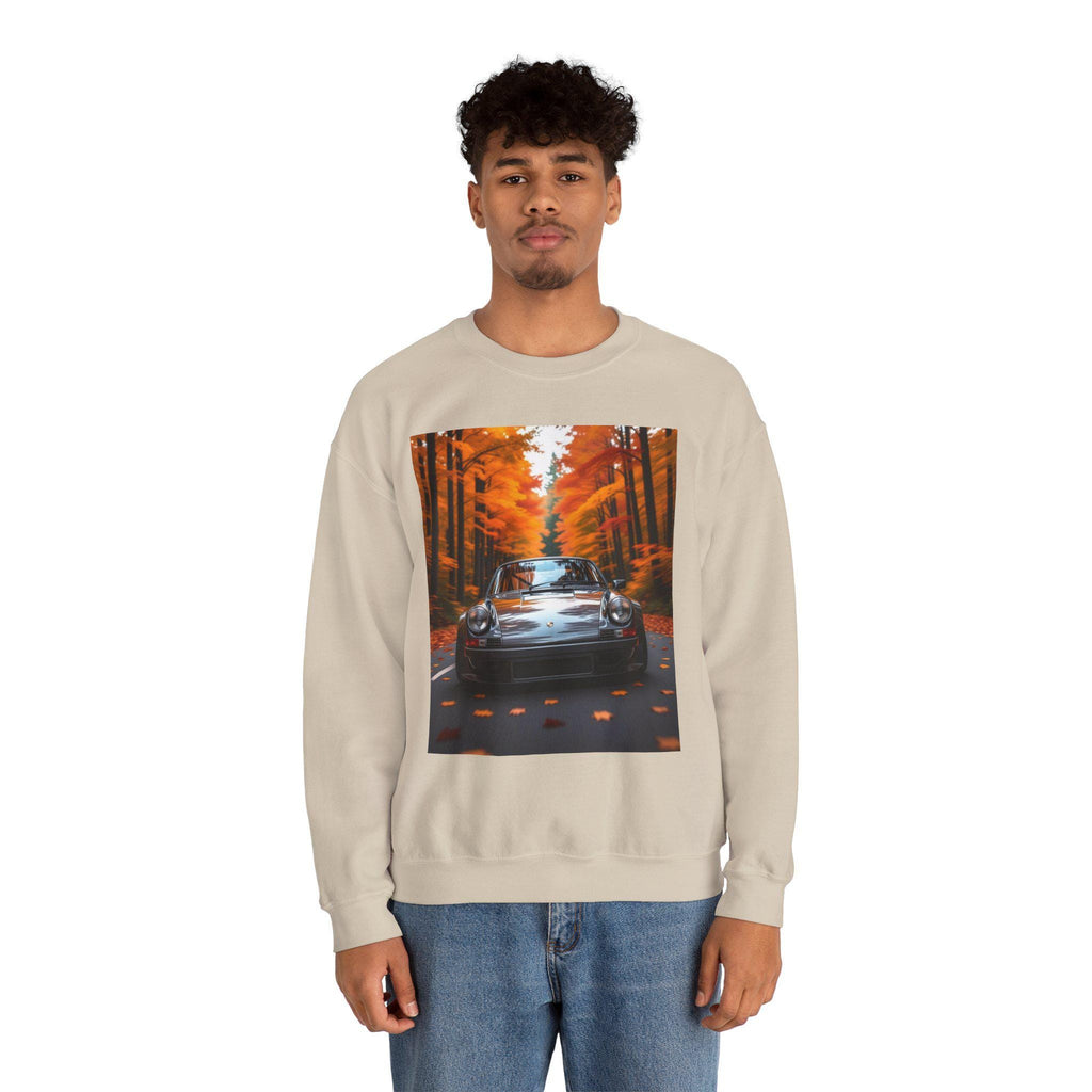 Vintage Car Autumn Sweatshirt: Cozy Unisex Crewneck