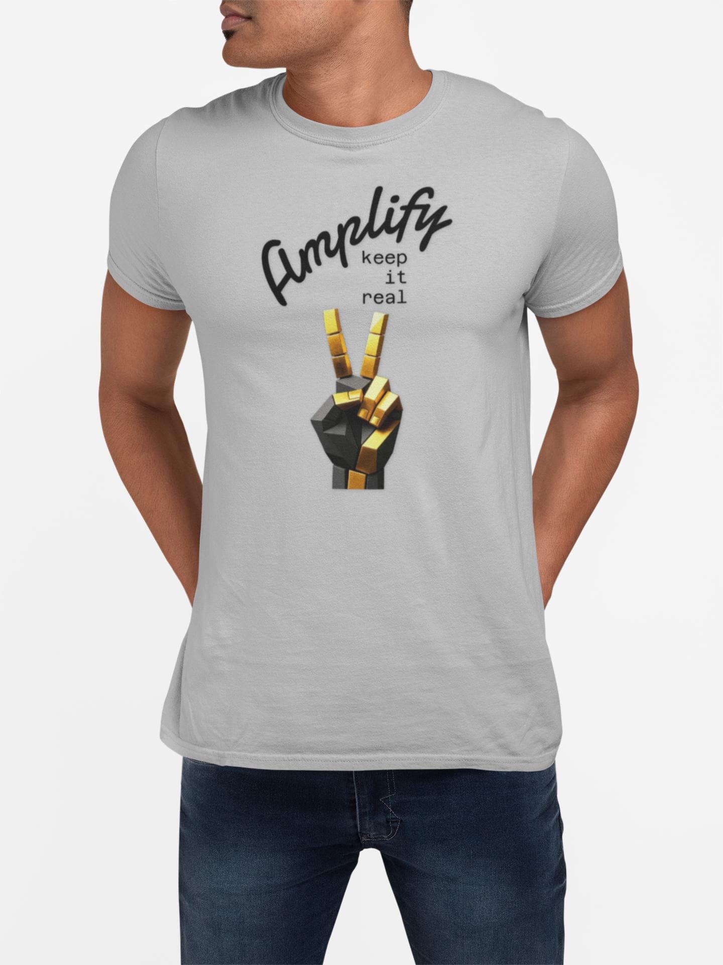 Amplify Peace Unisex Softstyle T-Shirt | Casual Wear, Gift Idea, Statement Tee, Social Justice Apparel, Everyday Style