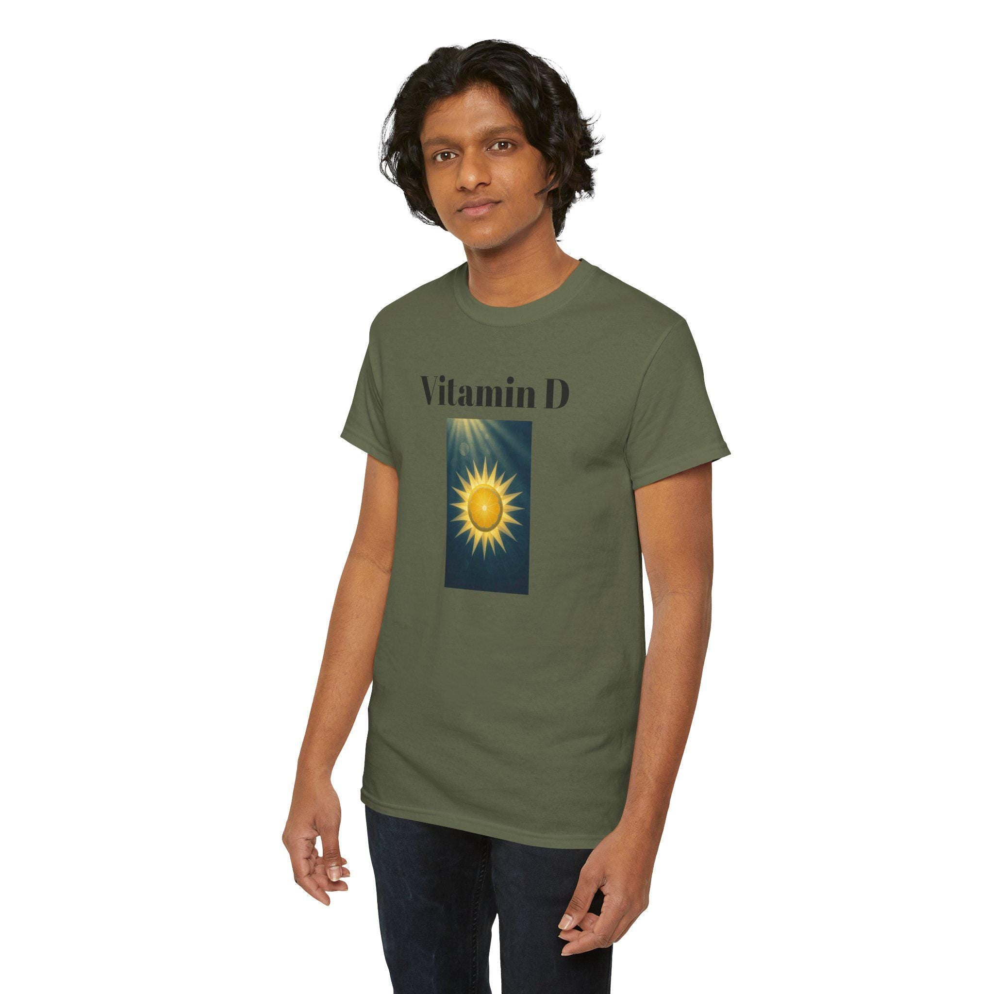 Vitamin D Sunshine Graphic Tee - Unisex Heavy Cotton